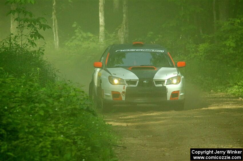 Jason Cook / Tim Kohlmann Subaru Impreza on SS6, Hill Rd.