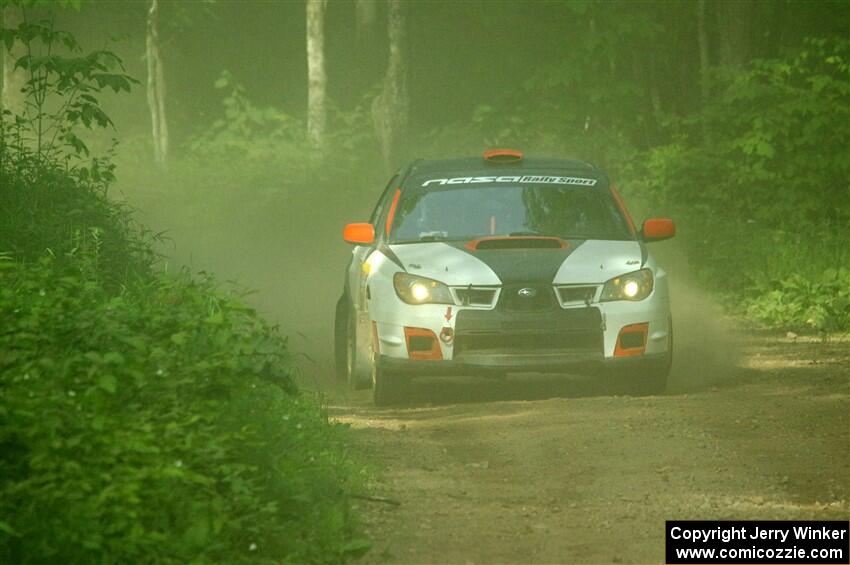 Jason Cook / Tim Kohlmann Subaru Impreza on SS6, Hill Rd.