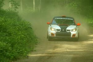 Jason Cook / Tim Kohlmann Subaru Impreza on SS6, Hill Rd.