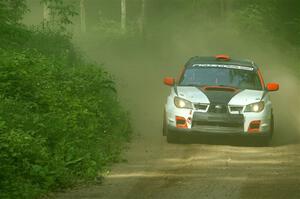 Jason Cook / Tim Kohlmann Subaru Impreza on SS6, Hill Rd.