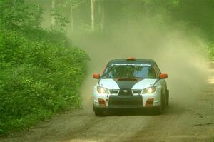 Jason Cook / Tim Kohlmann Subaru Impreza on SS6, Hill Rd.