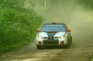 Jason Cook / Tim Kohlmann Subaru Impreza on SS6, Hill Rd.