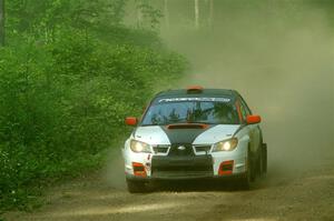 Jason Cook / Tim Kohlmann Subaru Impreza on SS6, Hill Rd.