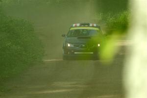 Matt James / Jackie James Subaru Impreza on SS6, Hill Rd.