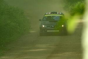 Matt James / Jackie James Subaru Impreza on SS6, Hill Rd.