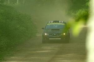 Matt James / Jackie James Subaru Impreza on SS6, Hill Rd.