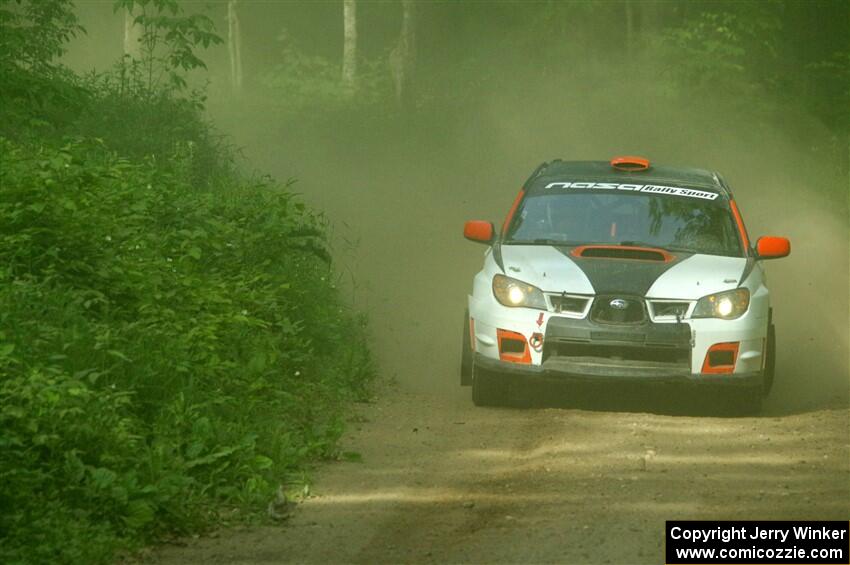 Jason Cook / Tim Kohlmann Subaru Impreza on SS6, Hill Rd.