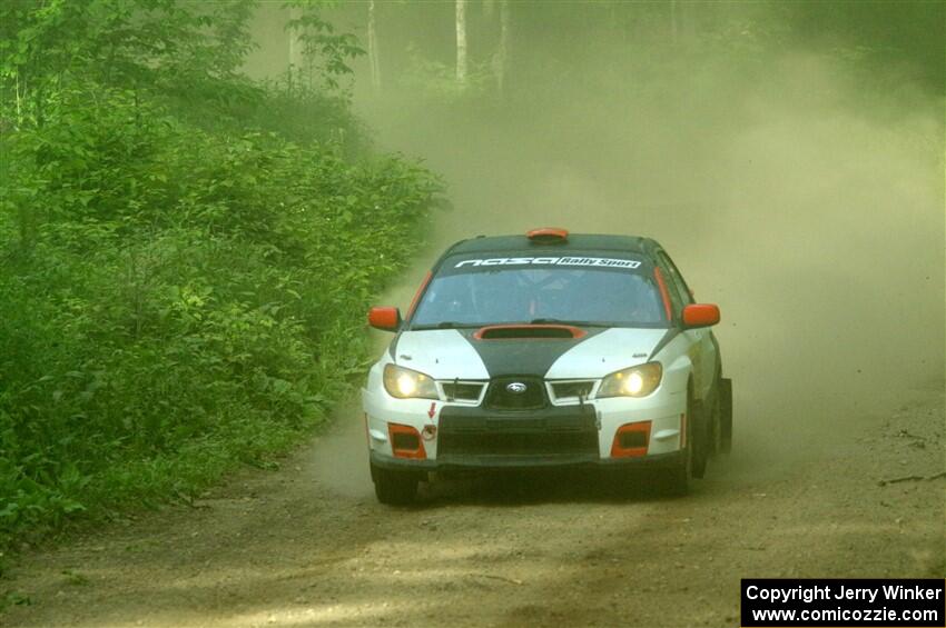 Jason Cook / Tim Kohlmann Subaru Impreza on SS6, Hill Rd.