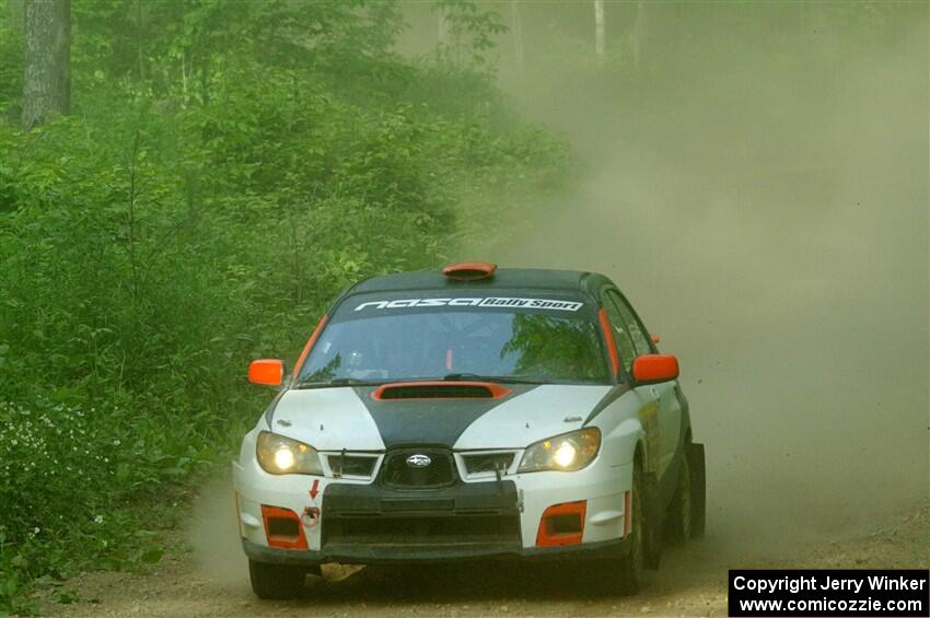 Jason Cook / Tim Kohlmann Subaru Impreza on SS6, Hill Rd.