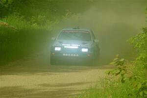 Perry Seaman / Patty Seaman Merkur XR4Ti on SS6, Hill Rd.