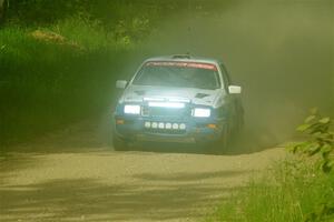 Perry Seaman / Patty Seaman Merkur XR4Ti on SS6, Hill Rd.