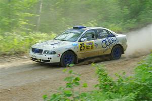 Tim Michel / Michelle Michel Audi A4 Quattro on SS7, Sand Rd. Long.