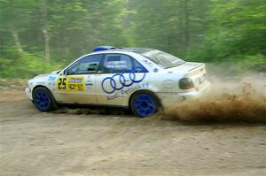 Tim Michel / Michelle Michel Audi A4 Quattro on SS7, Sand Rd. Long.