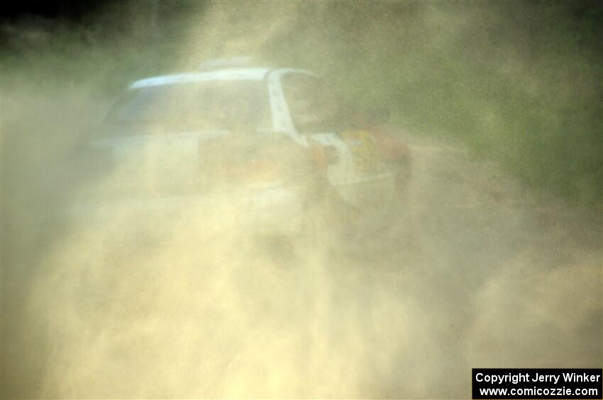 Chris Barribeau / Alex Ferencz Subaru Impreza RS on SS7, Sand Rd. Long.