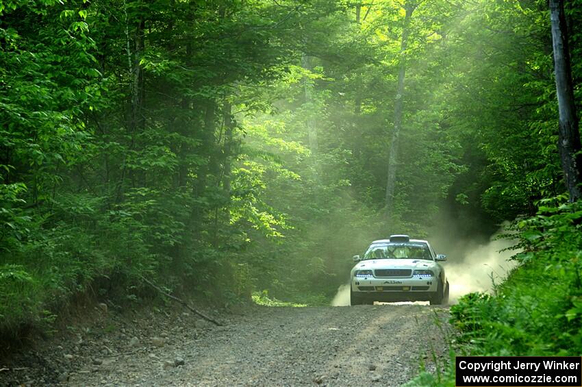 Tim Michel / Michelle Michel Audi A4 Quattro on SS7, Sand Rd. Long.