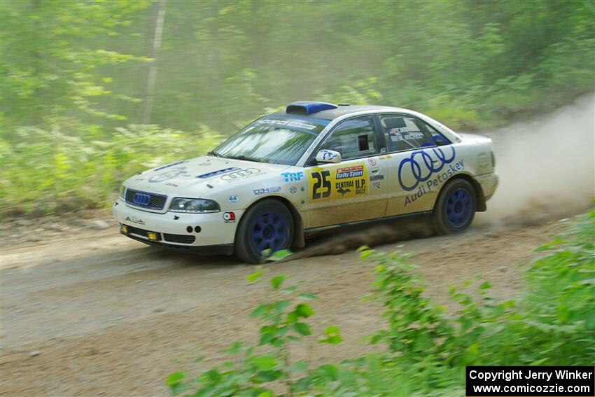 Tim Michel / Michelle Michel Audi A4 Quattro on SS7, Sand Rd. Long.