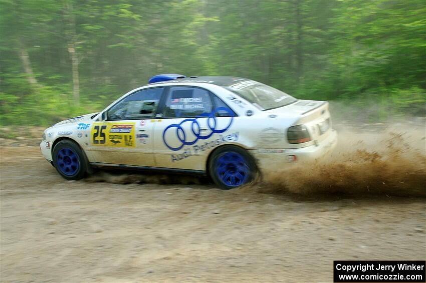 Tim Michel / Michelle Michel Audi A4 Quattro on SS7, Sand Rd. Long.