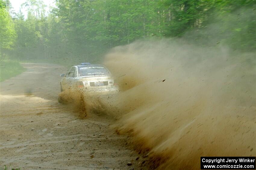 Tim Michel / Michelle Michel Audi A4 Quattro on SS7, Sand Rd. Long.