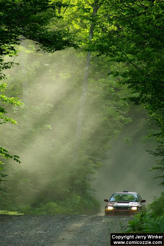 Arin DeMaster / Joe Terrien Subaru Impreza on SS7, Sand Rd. Long.