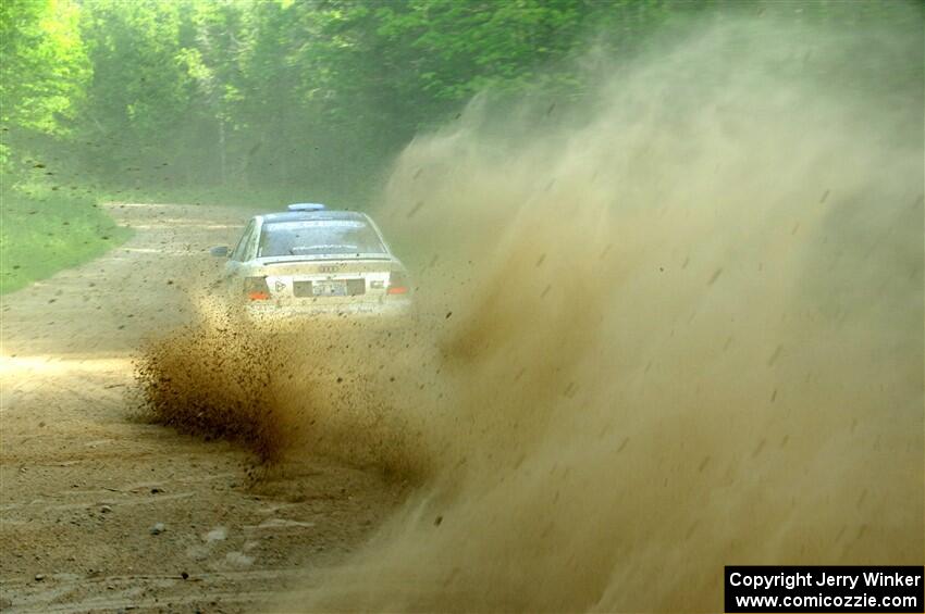 Tim Michel / Michelle Michel Audi A4 Quattro on SS7, Sand Rd. Long.