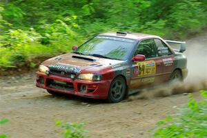 Arin DeMaster / Joe Terrien Subaru Impreza on SS7, Sand Rd. Long.