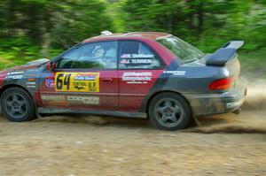 Arin DeMaster / Joe Terrien Subaru Impreza on SS7, Sand Rd. Long.