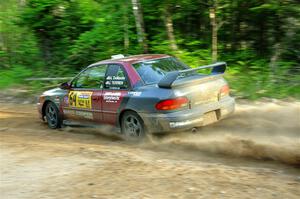 Arin DeMaster / Joe Terrien Subaru Impreza on SS7, Sand Rd. Long.