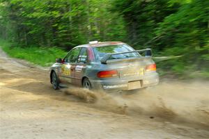 Arin DeMaster / Joe Terrien Subaru Impreza on SS7, Sand Rd. Long.