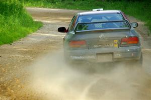 Arin DeMaster / Joe Terrien Subaru Impreza on SS7, Sand Rd. Long.