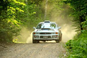 Tyler Matalas / Dustin Sharkozy Subaru Impreza LX on SS7, Sand Rd. Long.