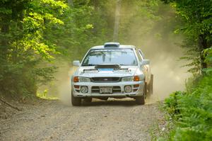 Tyler Matalas / Dustin Sharkozy Subaru Impreza LX on SS7, Sand Rd. Long.