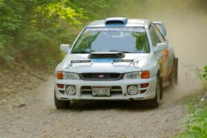 Tyler Matalas / Dustin Sharkozy Subaru Impreza LX on SS7, Sand Rd. Long.