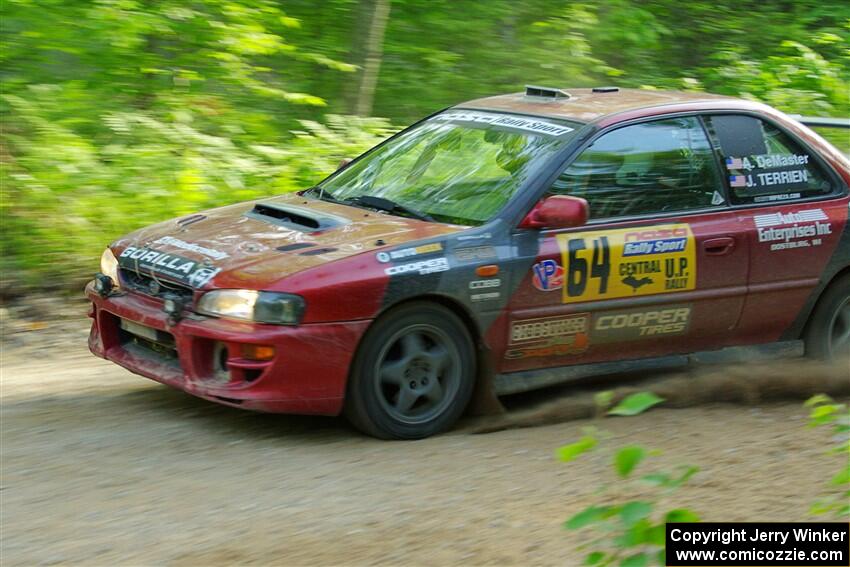 Arin DeMaster / Joe Terrien Subaru Impreza on SS7, Sand Rd. Long.