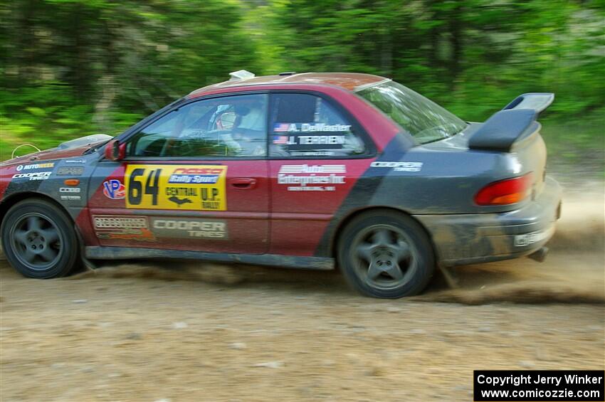 Arin DeMaster / Joe Terrien Subaru Impreza on SS7, Sand Rd. Long.