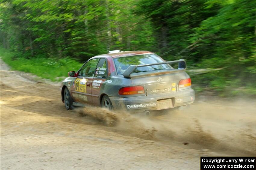 Arin DeMaster / Joe Terrien Subaru Impreza on SS7, Sand Rd. Long.