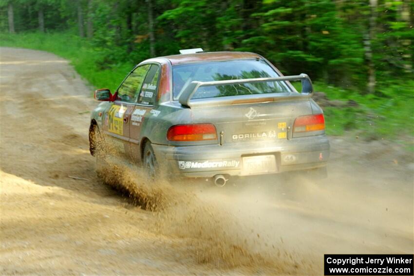 Arin DeMaster / Joe Terrien Subaru Impreza on SS7, Sand Rd. Long.