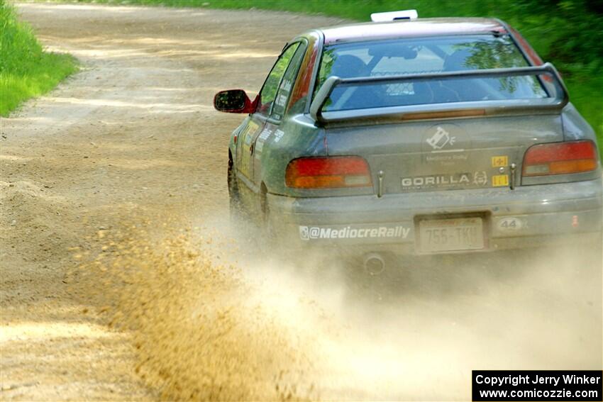 Arin DeMaster / Joe Terrien Subaru Impreza on SS7, Sand Rd. Long.