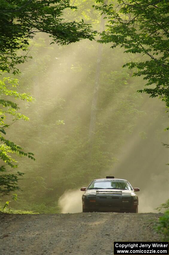 Al Dantes, Jr. / Keegan Helwig Mazda RX-7 LS on SS7, Sand Rd. Long.