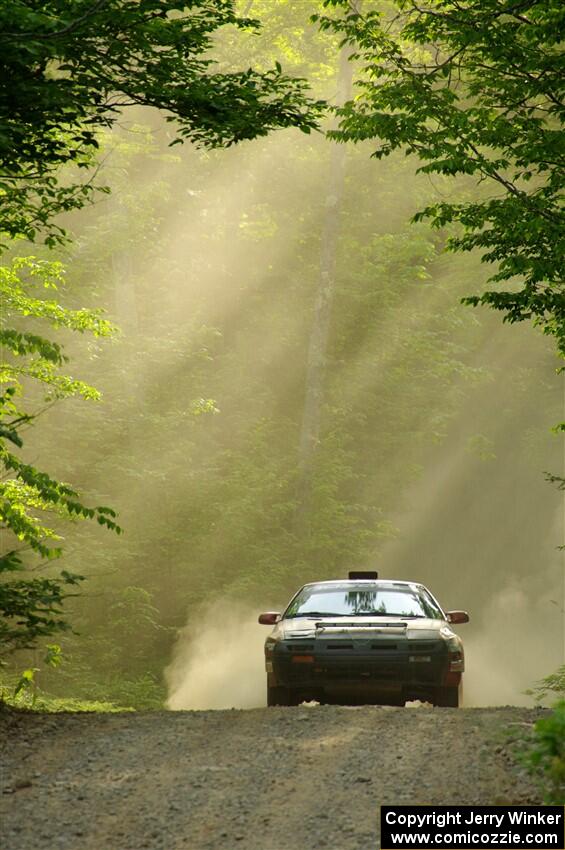 Al Dantes, Jr. / Keegan Helwig Mazda RX-7 LS on SS7, Sand Rd. Long.