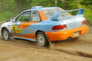 Tyler Matalas / Dustin Sharkozy Subaru Impreza LX on SS7, Sand Rd. Long.