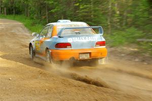 Tyler Matalas / Dustin Sharkozy Subaru Impreza LX on SS7, Sand Rd. Long.