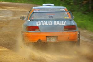 Tyler Matalas / Dustin Sharkozy Subaru Impreza LX on SS7, Sand Rd. Long.