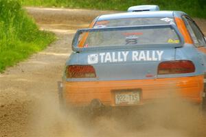 Tyler Matalas / Dustin Sharkozy Subaru Impreza LX on SS7, Sand Rd. Long.