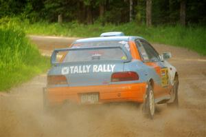 Tyler Matalas / Dustin Sharkozy Subaru Impreza LX on SS7, Sand Rd. Long.