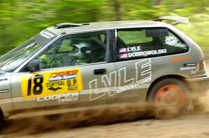 Nick Lyle / Kevin Dobrowolski Honda Civic Si on SS7, Sand Rd. Long.