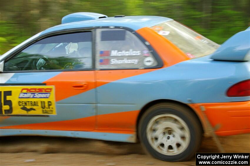 Tyler Matalas / Dustin Sharkozy Subaru Impreza LX on SS7, Sand Rd. Long.