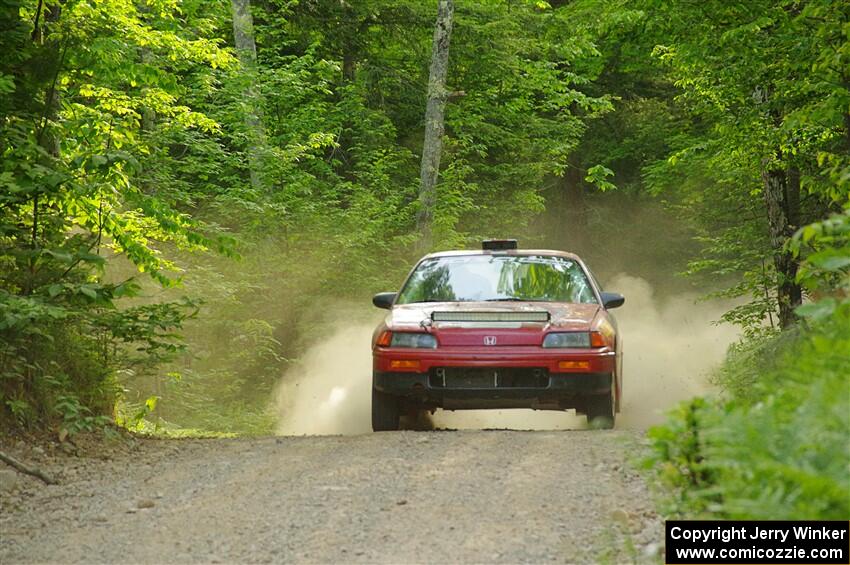 Sean Burke / Max Burke Honda CRX on SS7, Sand Rd. Long.