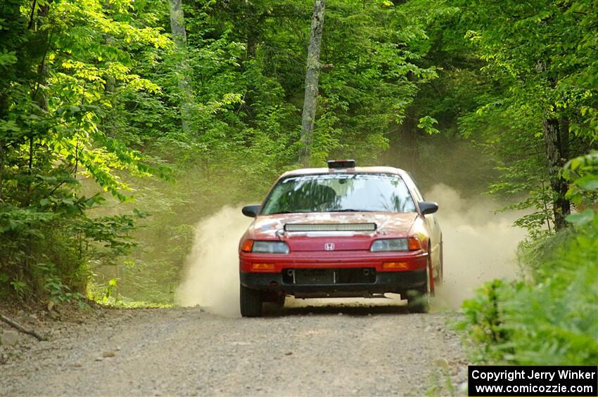 Sean Burke / Max Burke Honda CRX on SS7, Sand Rd. Long.