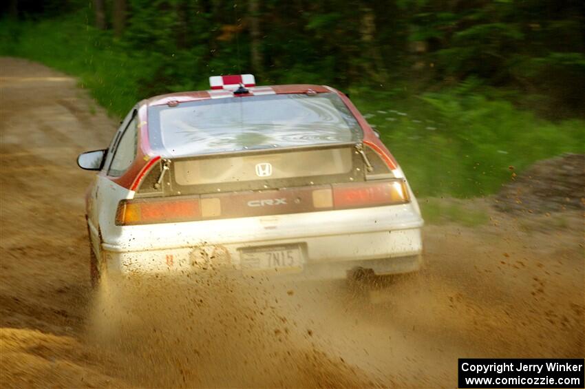 Sean Burke / Max Burke Honda CRX on SS7, Sand Rd. Long.