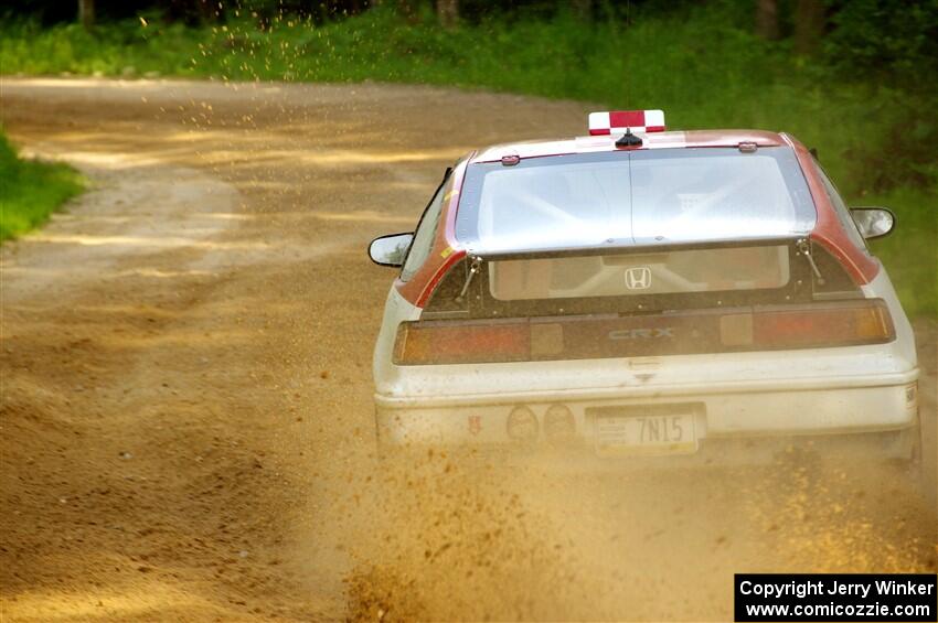 Sean Burke / Max Burke Honda CRX on SS7, Sand Rd. Long.